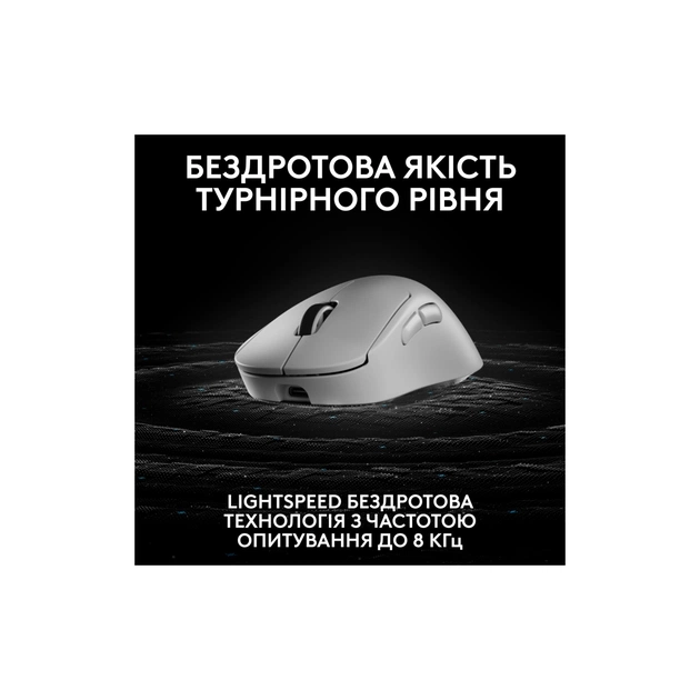 Мишка Logitech G Pro X Superlight 2 Dex Wireless White (910-007365) - зображення 4