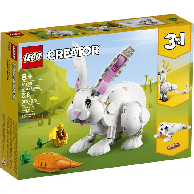 Конструктор LEGO Creator Білий кролик 258 деталей (31133) - зображення 1