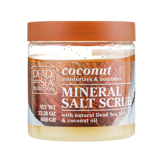Скраб для тіла Dead Sea Collection з мінералами Мертвого моря та олією кокосу 660 г (830668006393) - picture 1