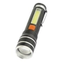 Ліхтар Quantum Helper 10W LED zoom +COB з USB (QM-FL1032) - зменшене зображення 1