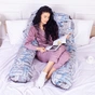 Подушка MirSon для вагітних та відпочинку Naturale Line Print №8011 U-подібна Mutia (2200006178316) - зменшене зображення 6