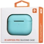 Чохол для навушників 2E для Apple AirPods Pro Pure Color Silicone 2.5 мм Mint (2E-PODSPR-IBPCS-2.5-MT) - зменшене зображення 4