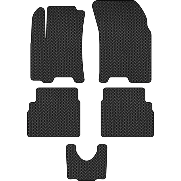 Коврик в салон EVAtech Chevrolet Aveo 2004-2011 2 покоління Htb (CT337C5RBB) - изображение 1