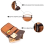 Сумка Vintage Чоловіча з ручкою шкіряна Руда (21273) - зменшене зображення 4