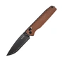 Нож SRM Terrier 140Cr, Brown Micarta, Black Stonewash (258L-MN2) - уменьшенное изображение 2