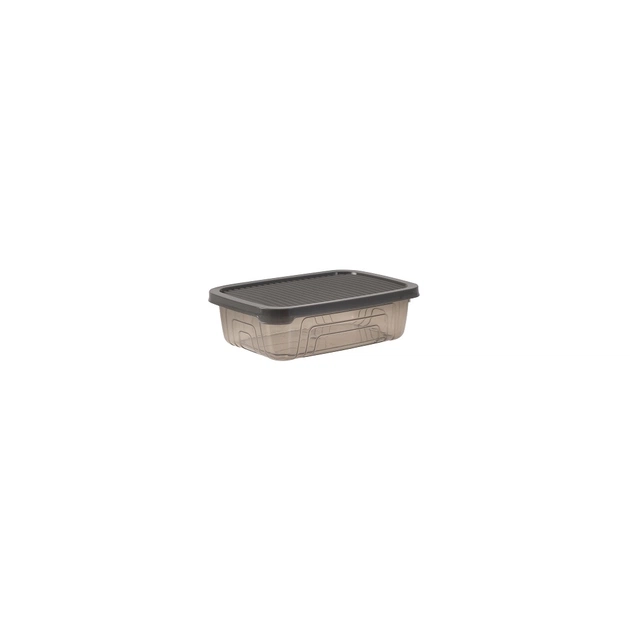 Харчовий контейнер Herevin Bowl Grey прямокутний 0.350 л (161330-012) - зображення 1