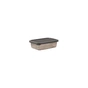 Харчовий контейнер Herevin Bowl Grey прямокутний 0.350 л (161330-012) - зменшене зображення 1
