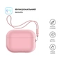 Чохол для навушників Armorstandart Silicone Case with straps для Apple Airpods Pro 2 Pink (ARM68616) - зменшене зображення 2