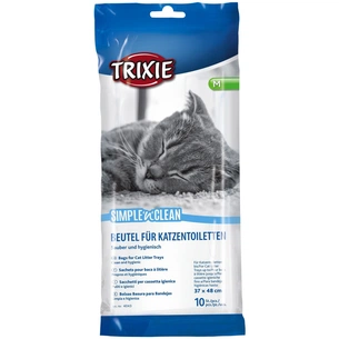 Пакети для котячого туалету Trixie Simple'n'Clean 37x48 см 10 шт (4011905040431) изображение 1