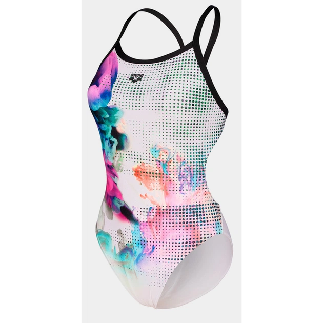 Купальник Arena Airbrush Swimsuit Challenge Ba 007912-510 білий, чорний, мультикольор 42 (3468337391494) - зображення 7