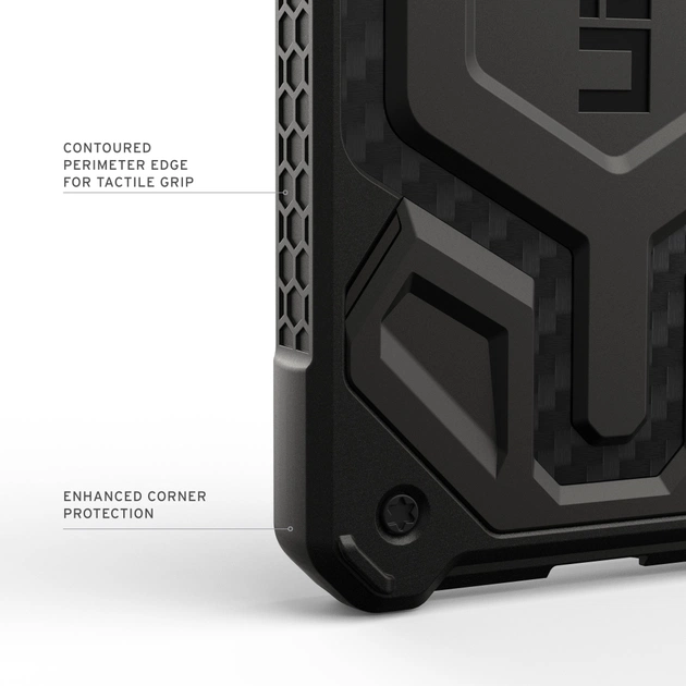 Чохол до мобільного телефона UAG Samsung Galaxy S26 Monarch Pro with Magnet carbon fiber (214515114242) - picture 5