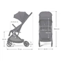 Коляска Kinderkraft Indy 3 Coal Black (KSINDY03BLK0000) (5902533926879) - уменьшенное изображение 8