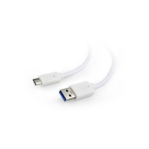 Дата кабель USB 3.0 AM to USB-C 1.8m Cablexpert (CCP-USB3-AMCM-6-W) - зображення 1