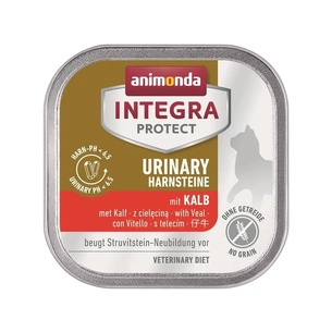 Вологий корм для кішок Animonda Integra Protect Urinary Struvit при сечокам'яній хворобі страва з телятиною (4017721866118) зображення 1