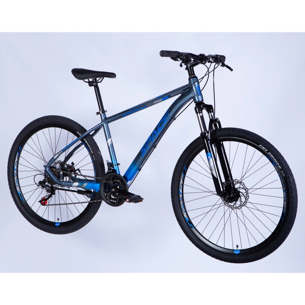 Велосипед Space 27.5" MERCURY DD FR рама-17" AL 2026 сіро-синій (OPS-SP-27.5-078) - изображение 2