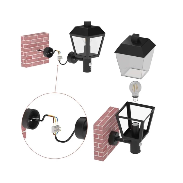 Світильник EMOS E27 15 Вт IP44 (ZGB040P) - picture 11
