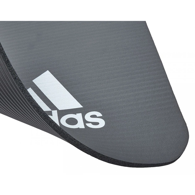 Килимок для фітнесу Adidas Fitness Mat 183 х 61 х 1 см ADMT-11015GR сірий (885652020190) - зображення 8