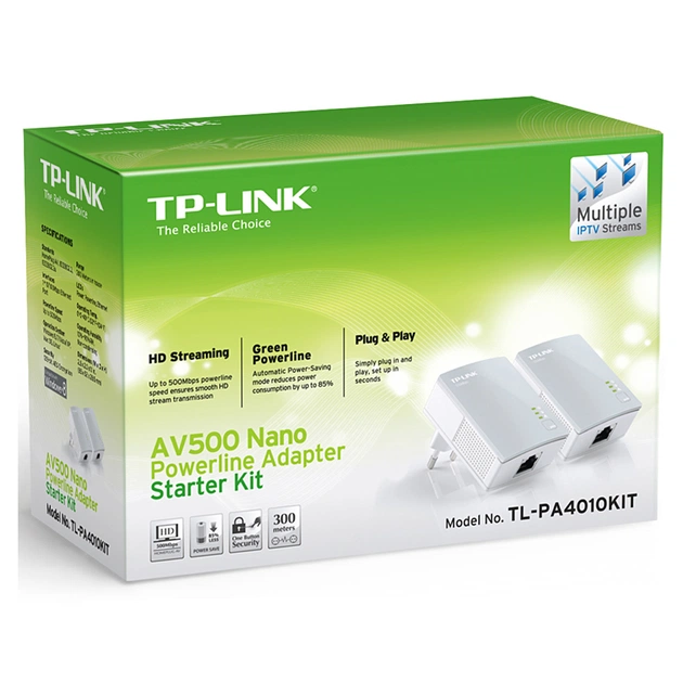 Адаптер Powerline TP-Link TL-PA4010 KIT - picture 3