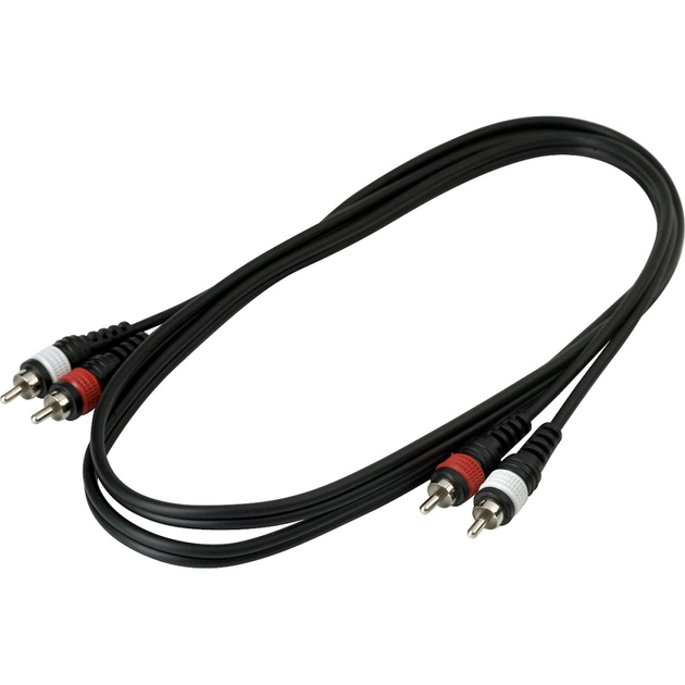 Інсертний кабель RockCable Patch Cable - 2 x RCA to 2 x RCA (1.5m) (RCL 20942 D4) - picture 3