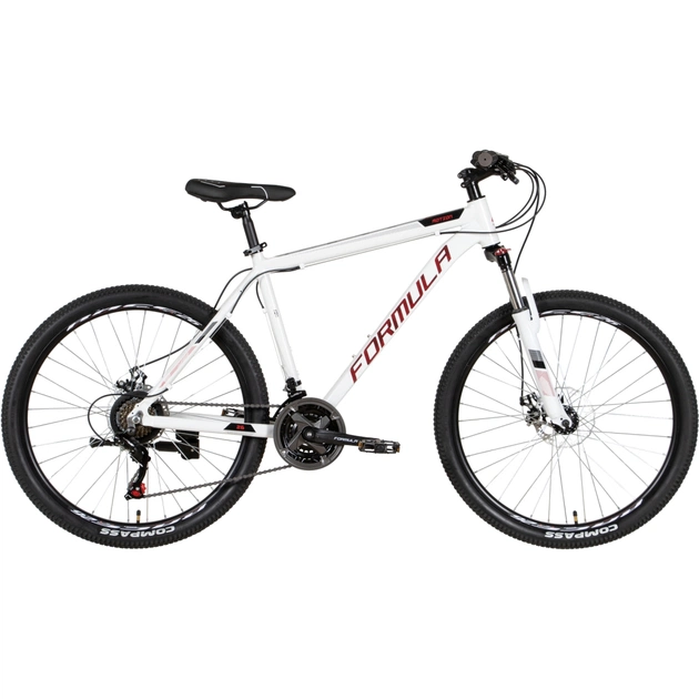 Велосипед Formula 26" Motion AM DD рама-19" 2022 White/Red (OPS-FR-26-633) - изображение 1
