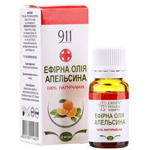 Ефірна олія ГРІН ФАРМ КОСМЕТИК Масло эфирное апельсиновое 20 мл (4820182114625) изображение 1