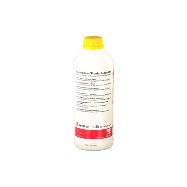 Антифриз Febi G11 1.5л yellow (02374) - изображение 1