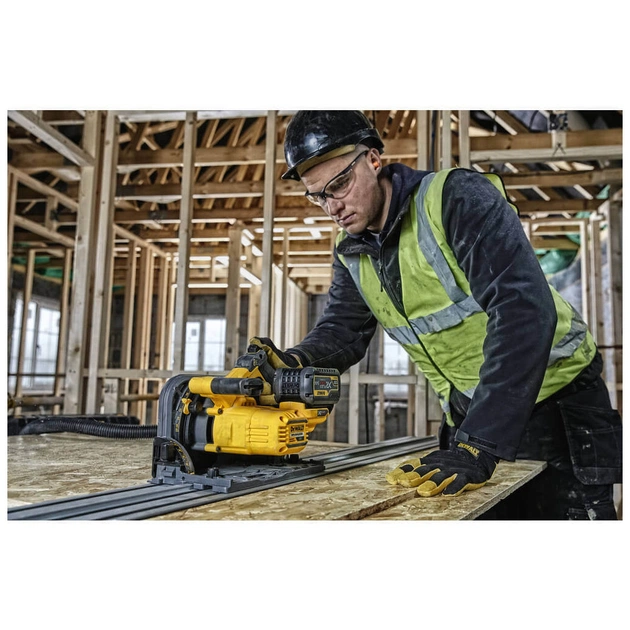 Дискова пила DeWALT занурювальна 54В XR FLEXVOLT Li-lon, 165х20 мм, TSTAK (Без АКБ та ЗУ) (DCS520NT) - picture 6