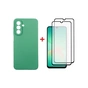 Чохол до мобільного телефона Dengos Kit Samsung Galaxy A26 Soft + 2 pcs glass (Mint) (DG-CTG2P-12) - зменшене зображення 1