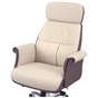 Офісне крісло Аклас Драгобрат, AL MB, Шкіра LC-F Beige/PU Dark Brown (00179841) - зменшене зображення 7