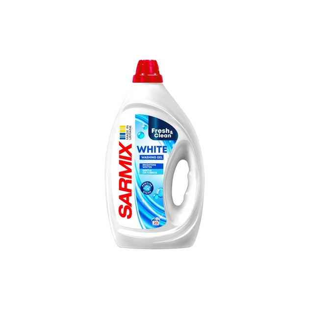 Гель для прання Sarmix White 900 мл (4820268103987) - зображення 1