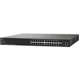 Комутатор мережевий Cisco SG350X-24-K9-EU зображення 1