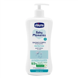 Дитячий гель для душу Chicco Baby Moments Без сліз 750 мл (10581.00) зображення 1