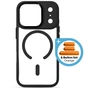 Чохол до мобільного телефона Armorstandart Unit-C MagCase Apple iPhone 17 Pro Black + Orange Button Set (ARM90585) - зменшене зображення 1