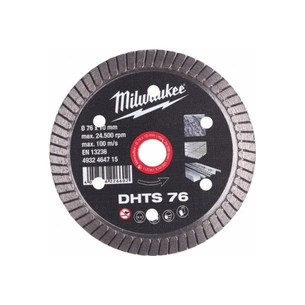 Круг відрізний Milwaukee для M12 FCOT, алмазний DHTS 76, 76мм (4932464715) зображення 1