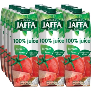 Сік Jaffa Томатний сік з сіллю 950 мл (4820003684931) зображення 1