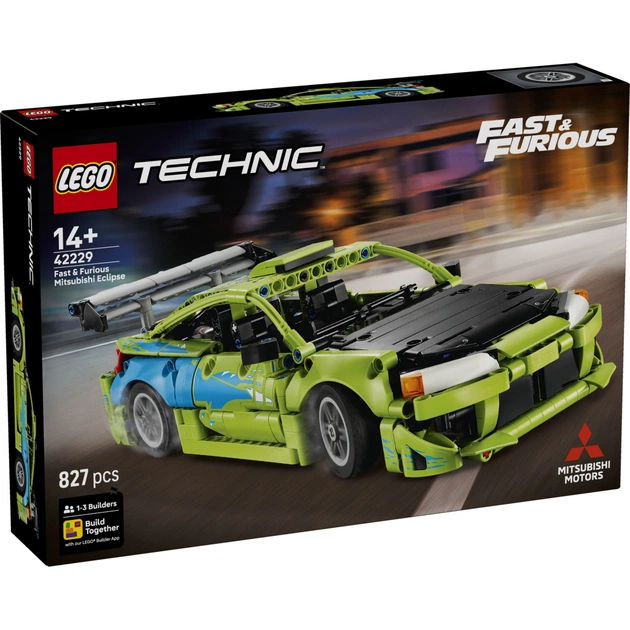 Конструктор LEGO Technic Форсаж Автомобиль Mitsubishi Eclipse (42229) - изображение 1
