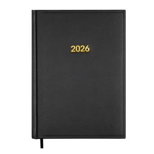 Тижневик Buromax датований 2026 BASE А5 чорний (BM.2108-01) зображення 1