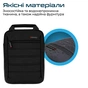 Сумка для ноутбука Promate 13.3" Rebel-MB black (rebel-mb.black) - зменшене зображення 4
