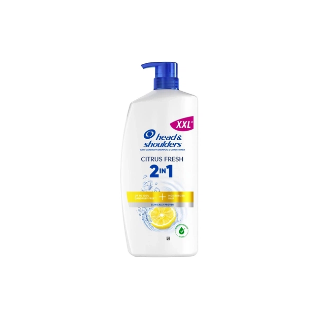 Шампунь Head & Shoulders 2 в 1 Проти лупи Цитрусова свіжість 800 мл (8006530004527) - зображення 1