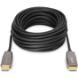 Кабель мультимедійний HDMI M to HDMI M 20m 8K AOC hybrid-fiber black Digitus (AK-330126-200-S) - зменшене зображення 2