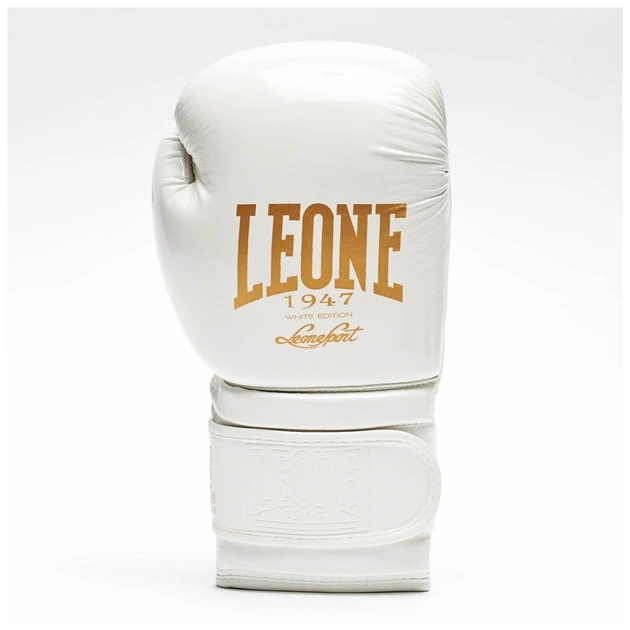 Боксерські рукавички Leone GN059W White/Gold 10 унцій (GN059W_White_10oz) - picture 4