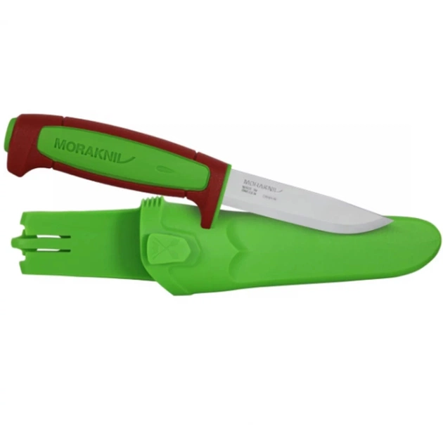 Ніж Morakniv Basic 511 LE 2024 carbon steel Ivy Green/Dala Red (14281) - зображення 10