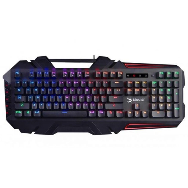 Клавіатура A4Tech Bloody B880R Black - зображення 1