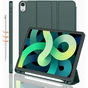 Чохол до планшета BeCover Direct Charge Pen mount Pencil Apple iPad Air 5 (2022) 10.9" Dark Green (708776) - зменшене зображення 3
