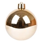 Ялинкова іграшка Novogod`ko куля, пластик, 30 cм, золото, глянець (974080) - зменшене зображення 1