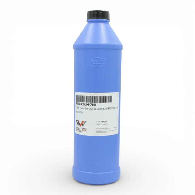 Тонер Samsung COLOR CLP-310/HPW2073A/117A/CLT-C404S/CLT-K409S, Magenta 700г Welldo (WDTSCOLM-700) - изображение 1