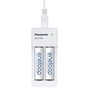 Зарядний пристрій для акумуляторів Panasonic Compact Charger USB +Eneloop 2*AA 1900 mAh NI-MH (K-KJ80MCC20USB) - зменшене зображення 2