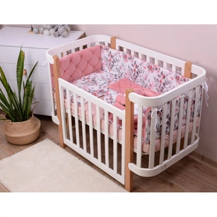 Дитячий постільний набір Верес Velour Powdery leaves (5од.) (218.10) зображення 1