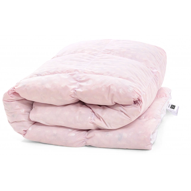 Ковдра MirSon пухова №1850 Bio-Pink 70% пух Зима 220x240 (2200003014488) - изображение 1