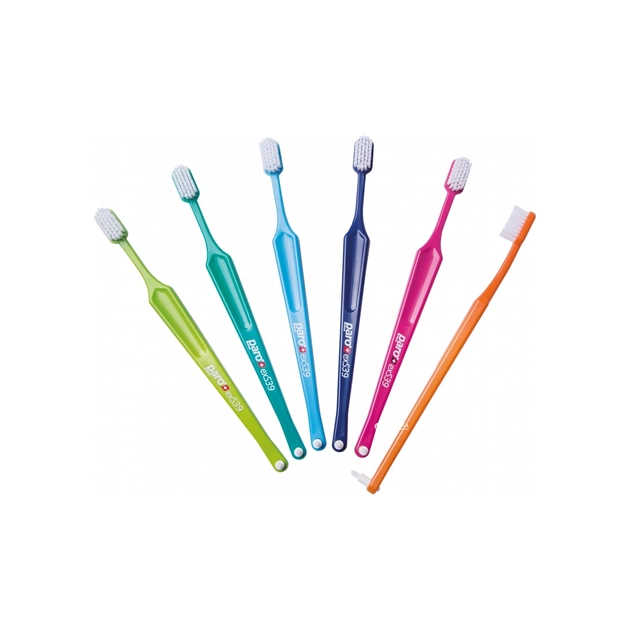 Дитяча зубна щітка Paro Swiss S27, з монопучковою насадкою (Esro AG),м'яка, рожева (7.746/6) - picture 2